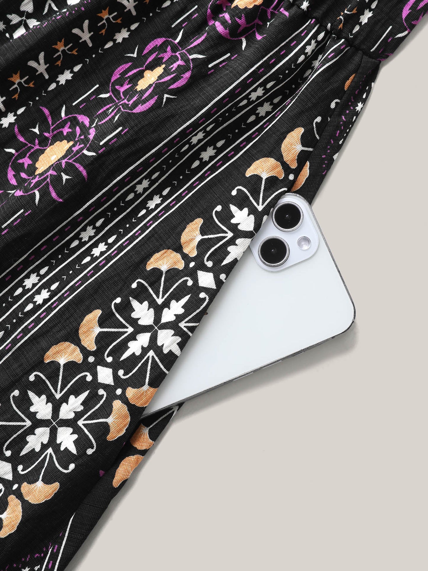 Rayon Tropical Boho Print Stretchy Maxi Dress