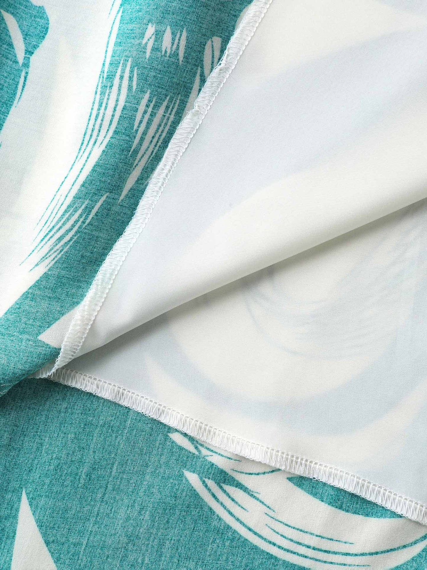 Rayon Geometric Print Midi Dress