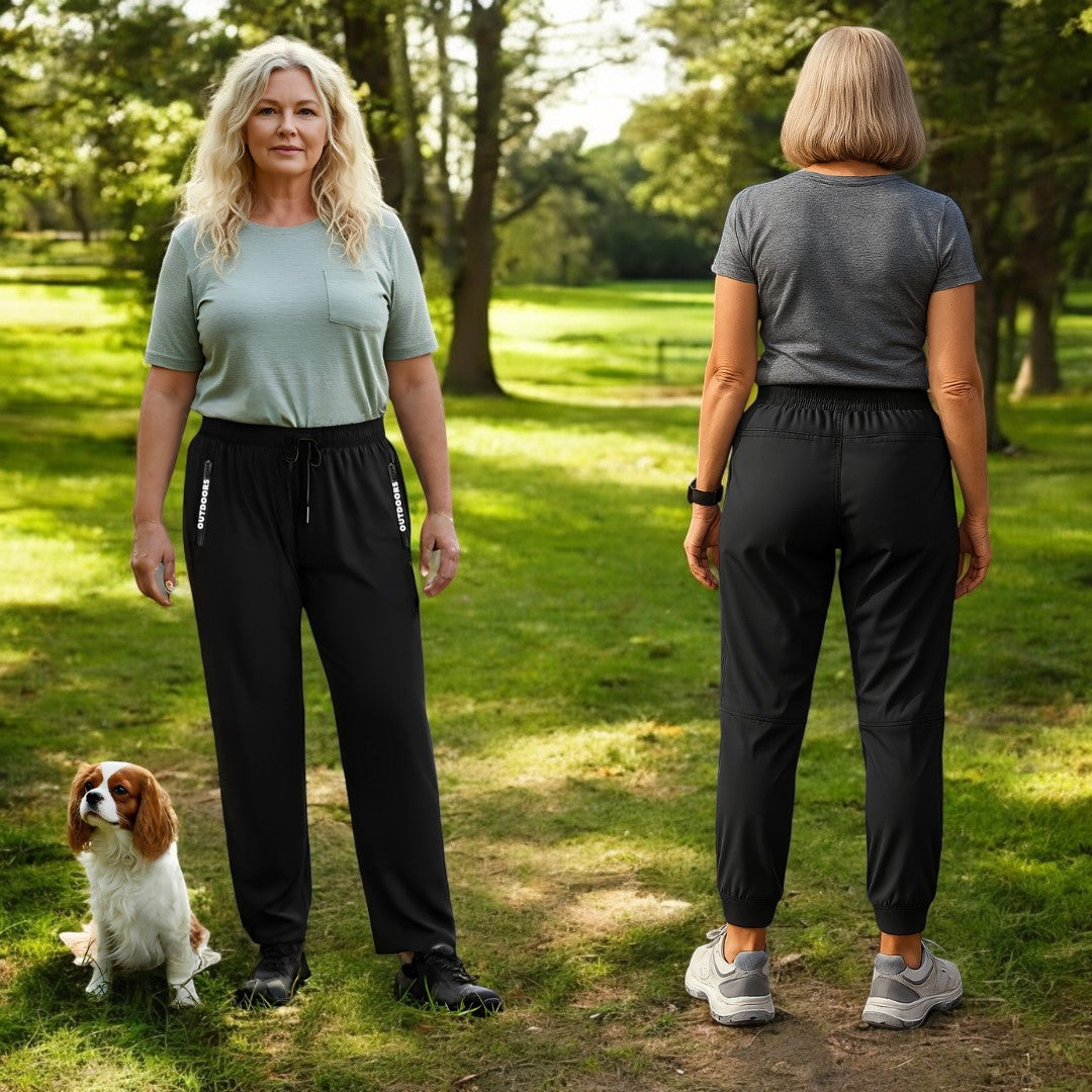 Pantaloni elastici cu uscare rapidă