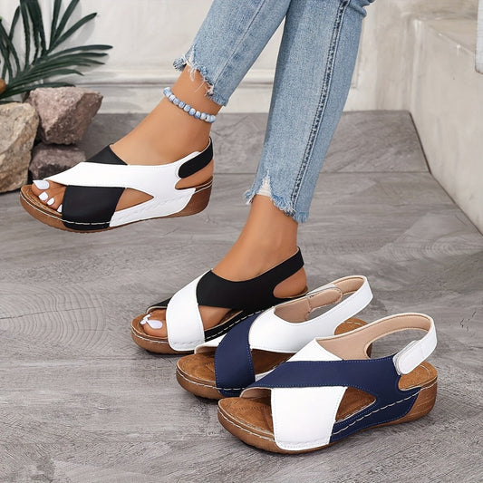 Lizette™ – Sandales orthopédiques élégantes avec mousse à mémoire et correction posturale
